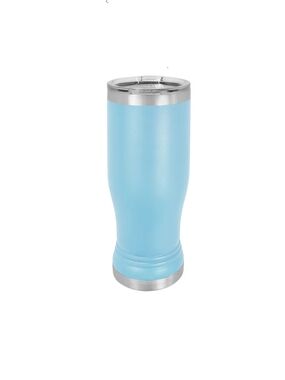 Polar Camel Insulated Light Blue Travel Tumbler - Stainless Lid 14oz NWT